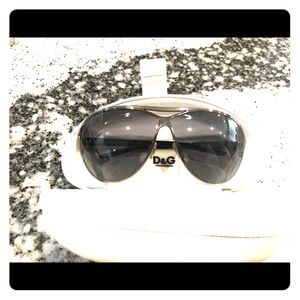 D&G Unisex Aviator Sunglasses